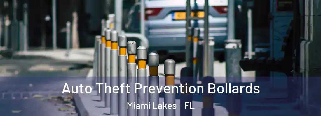  Auto Theft Prevention Bollards Miami Lakes - FL